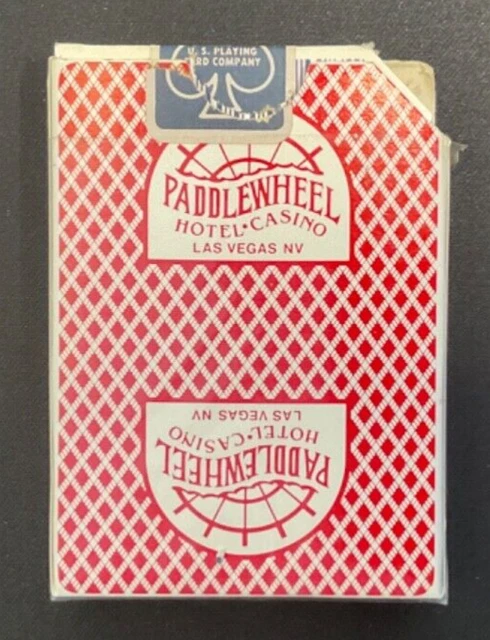 Paddlewheel Casino Las Vegas NV Red Used Collector Playing Card Deck