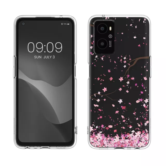 TPU Silicone Crystal Back Case for Oppo A76 A96