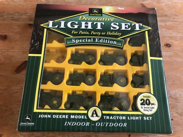 JOHN DEERE Decorative Light Set ~ Special Edition Model A Tractor #1004 lights
