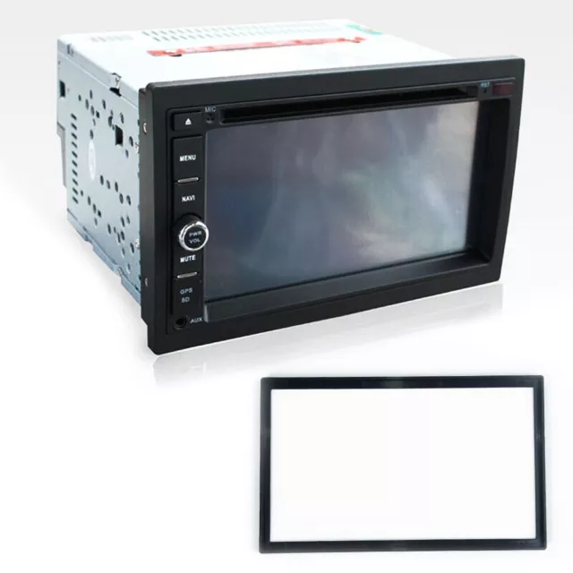 Universel 2 Din Auto Voiture Médias DVD MP5 Lecteur Radio Cadre De Montage Neu