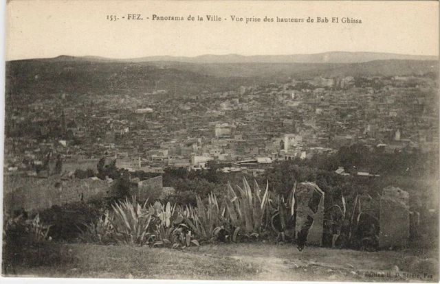 CPA AK MAROC FEZ Panorama de la Ville (10194)