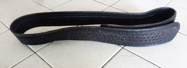 42" SAFARILAND 94 Basket WEAVE BUCKLELESS 2.25" SAM BROWNE DUTY BELT