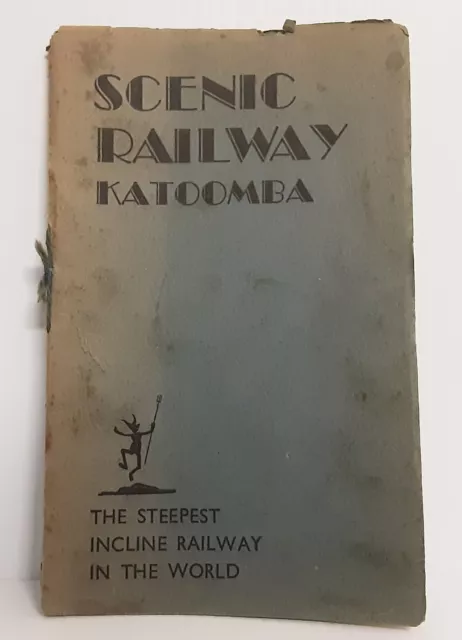 Vintage Scenic Railway Katoomba Souvenir Brochure