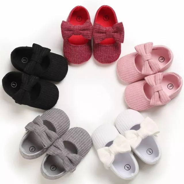 Coton Rétro Chaussures pour Bébé Fille - Parfait Chaque Premier Step Walkers