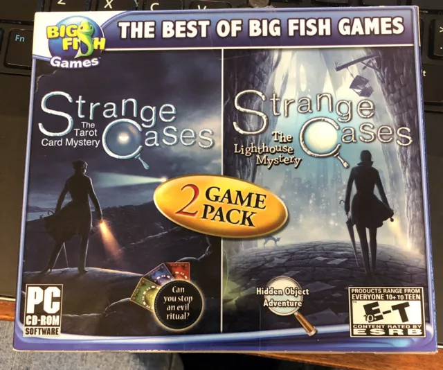 Big Fish Games: Strange cases-The Tarot Card Mystery/The Lighthouse Mystery (PC)