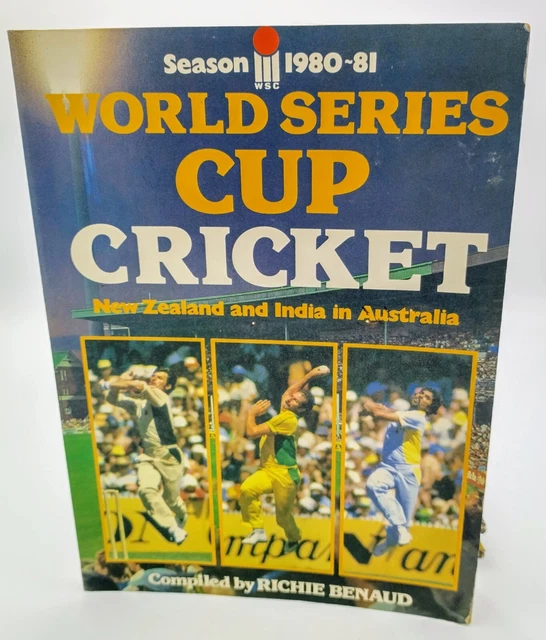 WORLD SERIES CUP Cricket Season 19801981 New Zealand and India in