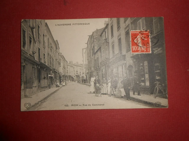 Carte Postale Ancienne - Châtel-Guyon Source Buvette Louise - Kiosque Verrière - 1910