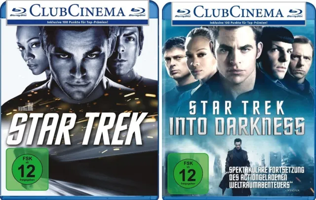 2 Blu-rays *  STAR TREK 11 + 12  - Into Darkness - Chris Pine  # NEU OVP +