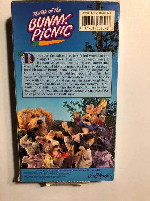 THE TALE OF The Bunny Picnic Jim Henson Video Vhs 1993 £4.72 - PicClick UK