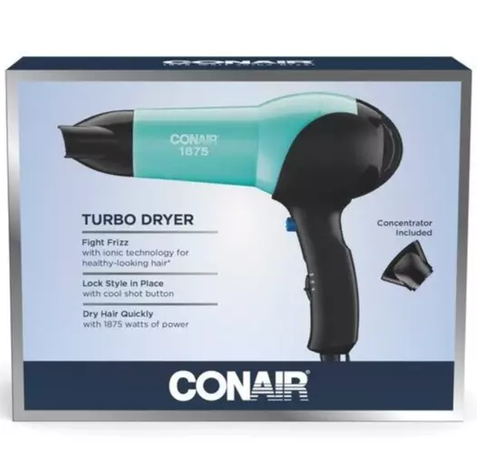 Conair 1875W Turbo Styler Hair Dryer NEW