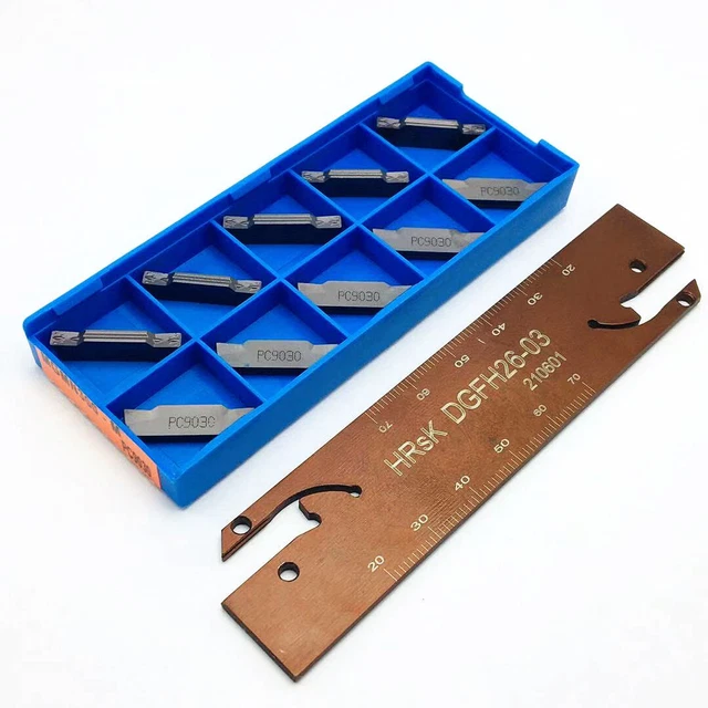 DGFH26-3 3mm Parting Grooving Cut-Off Tool Holder + 10Pcs MGMN300 + G-1 Wrench
