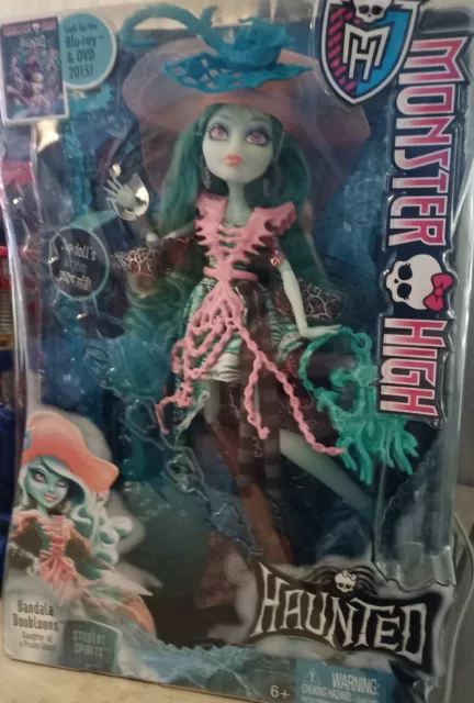 Monster High Doll Vandala Doubloons Haunted Student Spirits NIB