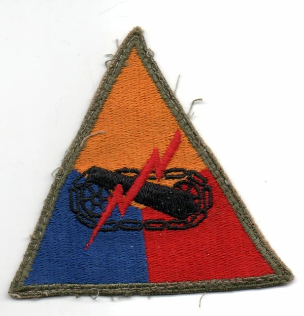 WORLD WAR II US Army ARMORED FORCES Patch EUR 5,50 - PicClick FR