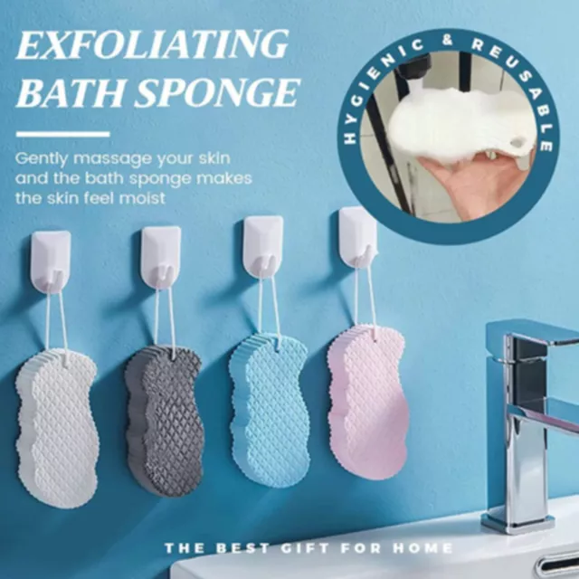 éponge bain ultra douce pour corps douche Éponge bain exfoliante super douce