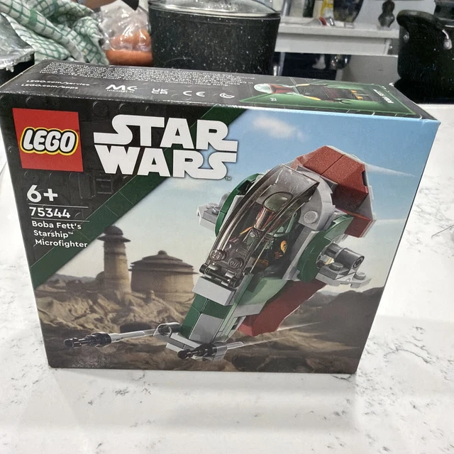 LEGO STAR WARS 75344 Boba Fett's Starship Microfighter New sealed ...