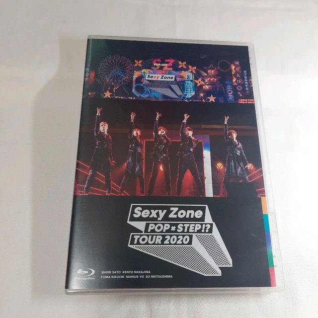 SEXY ZONE BLU-RAY POPxSTEP! TOUR 2020 Japan Music Used £56.77