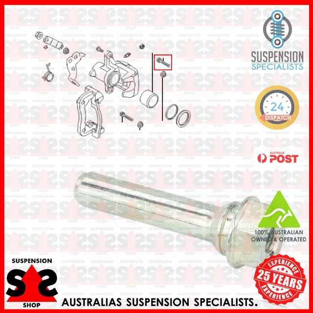 UPPER GUIDE BOLT, Brake Caliper Suit KIA Sorento Ii (Xm) 2.2 CRDi 4WD