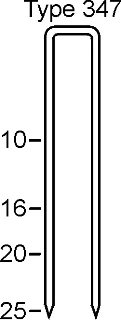 Heftklammer KL 347/20 CNK/2500 DGKC430008 (4,43 EUR/1000 Stück)