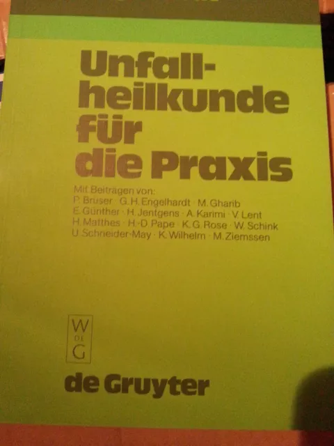 Unfallheilkunde für die Praxis - Engelhardt - De Gruyter