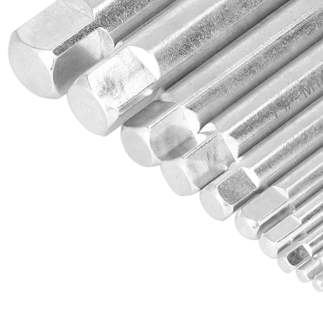 10 pz rubinetto in acciaio ad alta velocità rimuovite testa rotta resistente alla corrosione