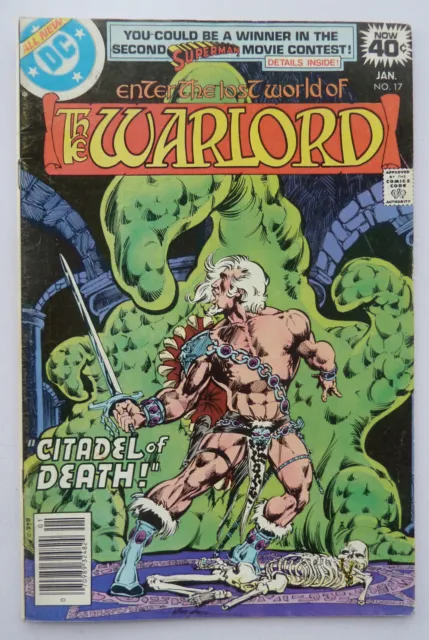 The Warlord #17 - DC Comics - January 1979 FN+ 6.5
