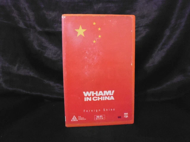 WHAM! IN CHINA (Foreign Skies) - VHS Pal Video Tape - George
