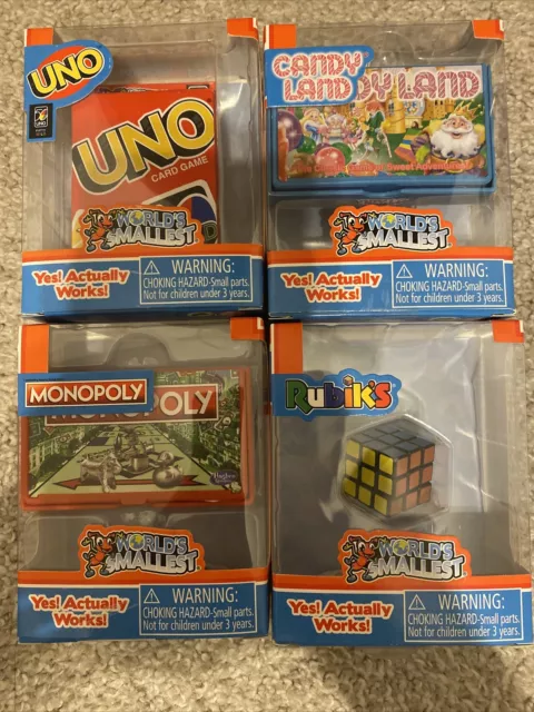  Worlds Smallest Classic Games - Uno Card Pack - Candy