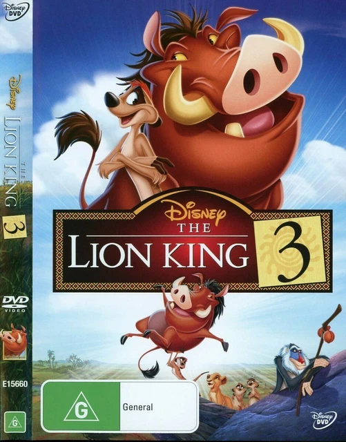 The lion king 3 dvd region 4 vgc disney new case 9 95 picclick au