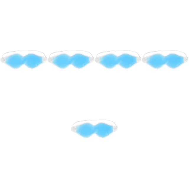 5x Cooling Cold Eye Mask Cold Compress Eyes Eye Ice Pack for Adults Home