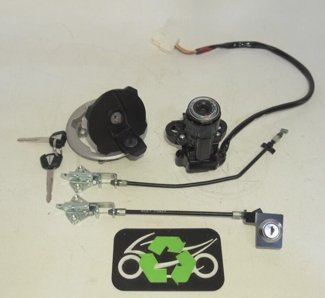 2020 18-22 Kawasaki Ninja ZX6R 636 ignition Gas cap Seat lock set 147277 OEM