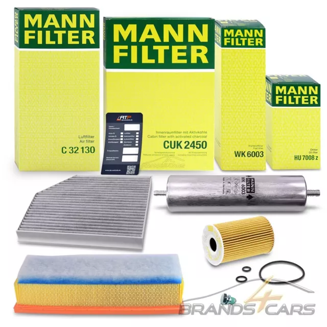 Mann-Filter Inspektionspaket Filtersatz B Für Audi A4 8K B8 2.0 Tdi Bj 07-16