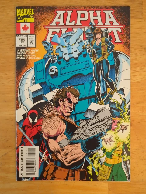 Alpha Flight Volume 1 Issue 125 Marvel Comic October 1993 VF
