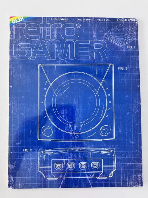 Retro Gamer Magazine Issue Load 254 DREAMCAST Subscriber Cover (New)