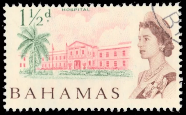 BAHAMAS 206 (SG249) - Queen Elizabeth II "Princess Margaret Hospital" (pb76782)