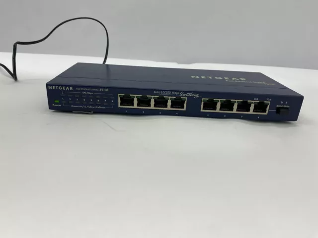 Netgear Fast Ethernet Switch Fs108    (Am97)