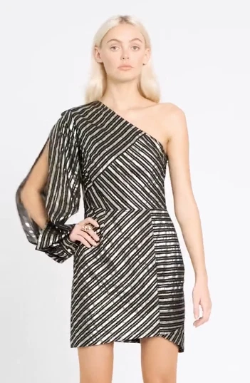 sass and bide black and gold dress Sass & Bide Black and gold dress Size 10