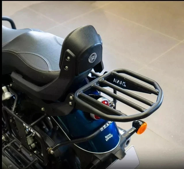 Toprack Avec Plaque Porte-bagages Pour Royal Enfield Meteor 350 - Compatible Modèle Spécifique