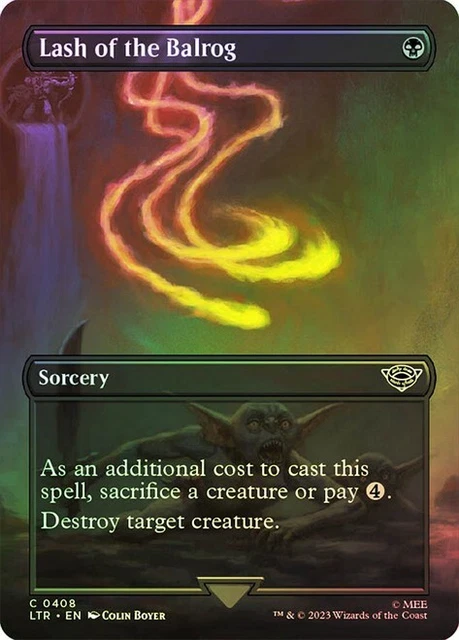 MTG LORD OF the Rings Delighted Halfling *Prerelease Borderless