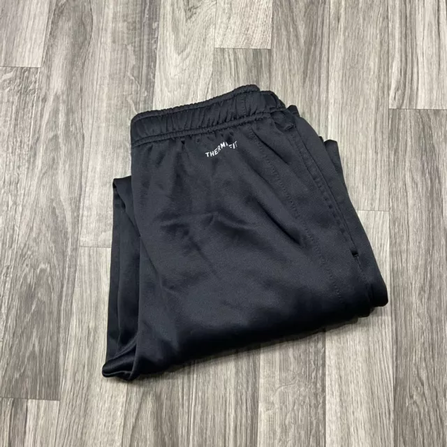 NIKE Therma-Fit Stretch Waist Black Activewear Track Pants Boy's Size Large