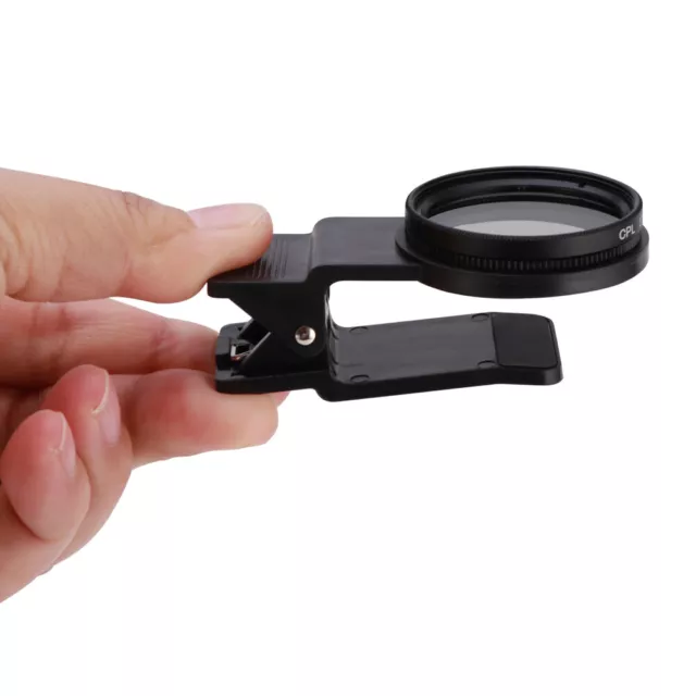 37MM round universal portable polarizer camera lens CPL filter professional New