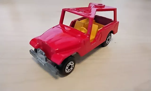 matchbox superfast No.53 CJ6 Jeep 1977