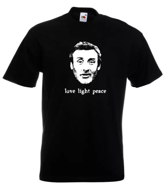 Spike Milligan T Shirt Love Light Peace Goons 12 Colours
