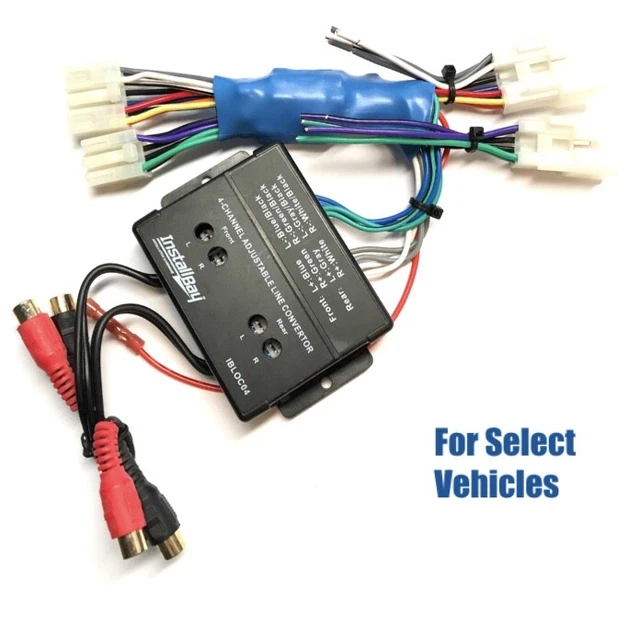 4 CH ADD An Amp Amplifier Radio Adapter Interface for some Toyota no