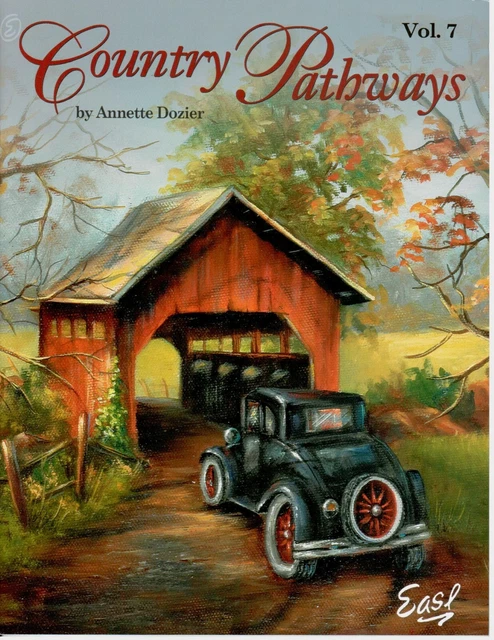 Land Pathways Vol 7 Annette Dozier Acryl Öl Dekorativ Malen Basteln Buch