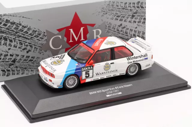 BMW M3 (E30) #5 DTM 1991 Kris Nissen Team Schnitzer 1:43 CMR