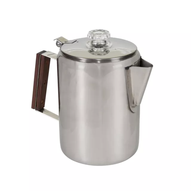 Stainless Steel 9 Cup Coffee Percolator