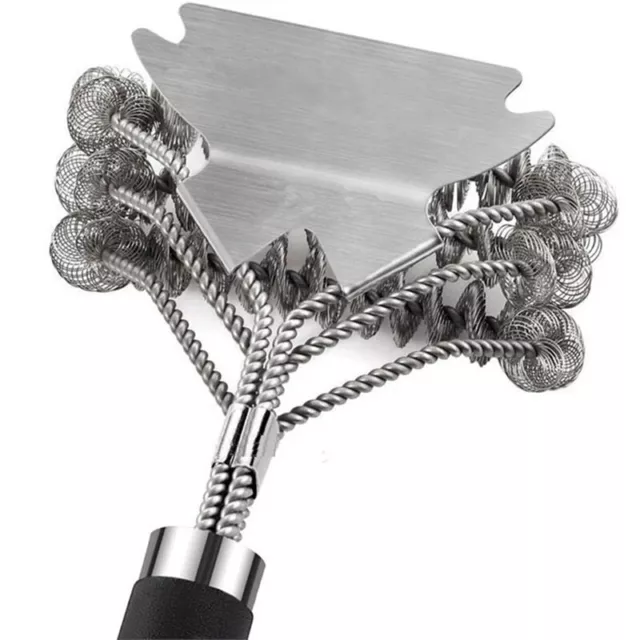 Brosse à Gril et Grattoir Sans Poils - Brosse de Barbecue Sûre pour Gril - 1232