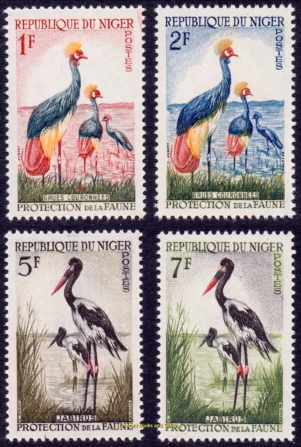 EBS Niger 1960 - Wildlife Protection - Birds - NE 97-100 - MNH**