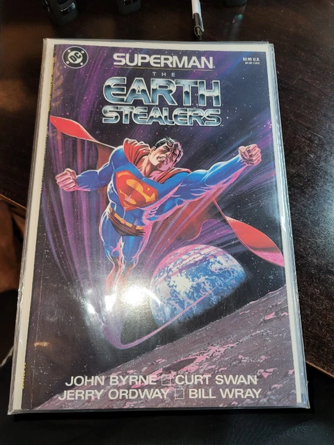 Superman: Earth Stealers 1 John Byrne Story Ordway Cover - Never Opened New  Dc