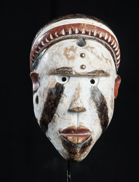 Bakongo Passport Mask, D.R. Congo, African Tribal Art